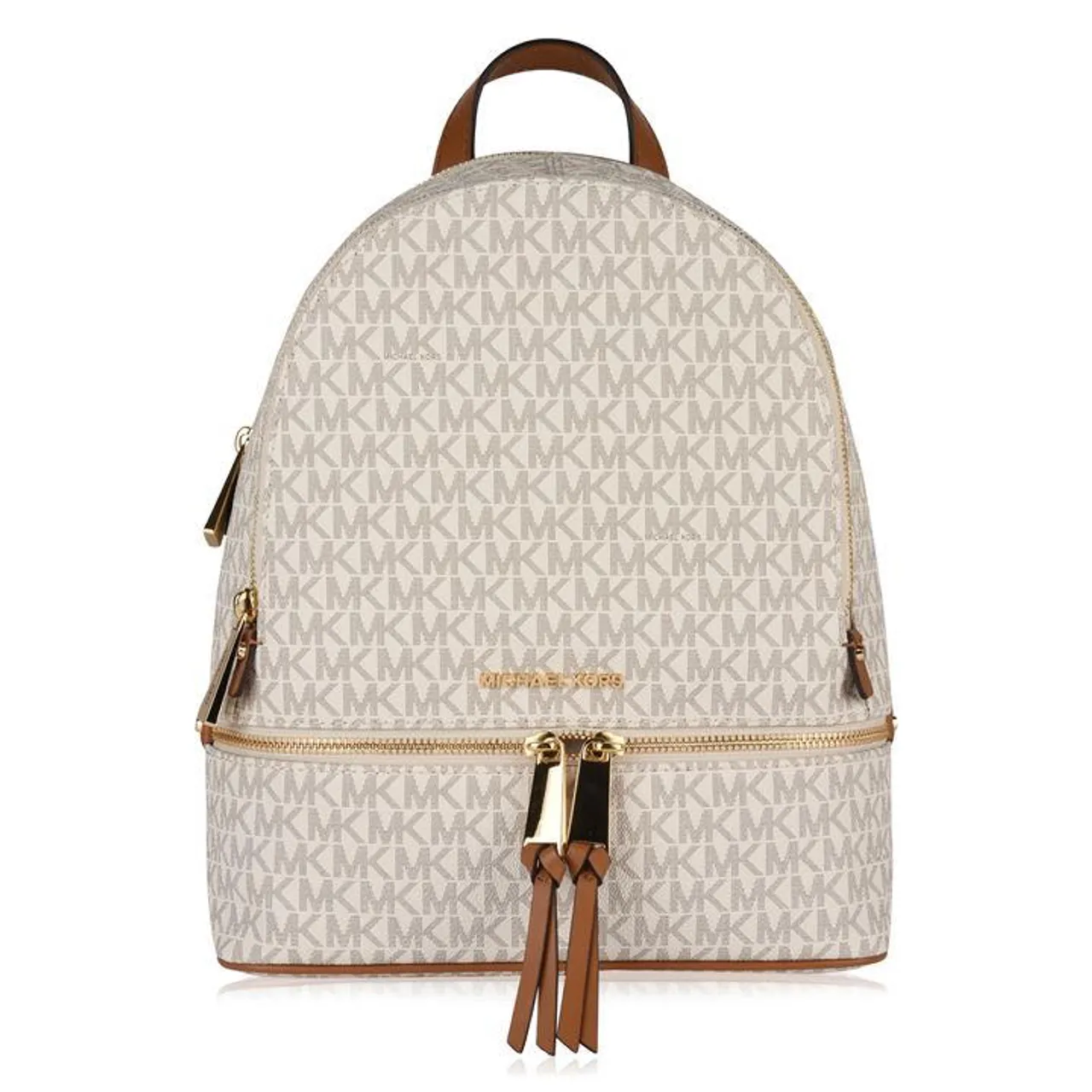 MICHAEL Michael Kors Rhea Zip Backpack - Cream