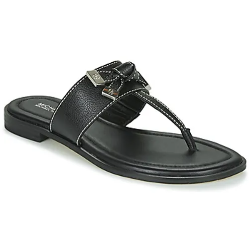 MICHAEL Michael Kors  RIPLEY THONG  women's Flip flops / Sandals (Shoes) in Black