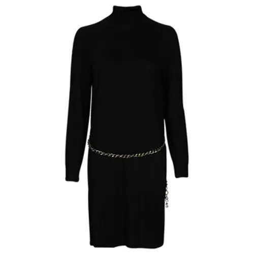 MICHAEL Michael Kors  TRTLNK MK CHRM BLT MINI  women's Dress in Black