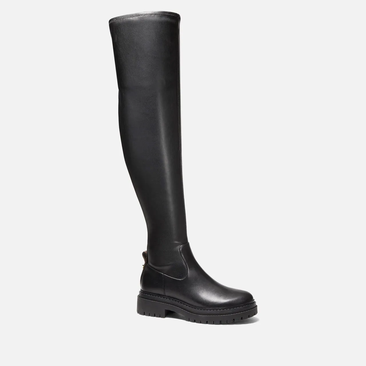 MICHAEL Michael Kors Women's Cyrus Leather Knee-High Boots - UK