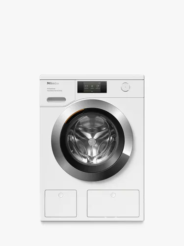 Miele WER865WPS Freestanding Washing Machine, 9kg Load, 1600rpm Spin, White - White - Unisex