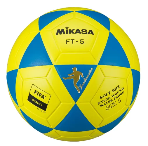 MIKASA FIFA Quality Footvolleyball - Blue and Yellow