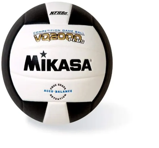 MIKASA VQ2000 Micro Cell Volleyball (Black)