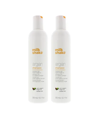Milk_shake Unisex Argan Shampoo 300ml - With Organic Oil x 2 - NA - One Size