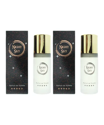 Milton Lloyd Womens Night Sky Parfum De Toilette 50ml x 2 - One Size