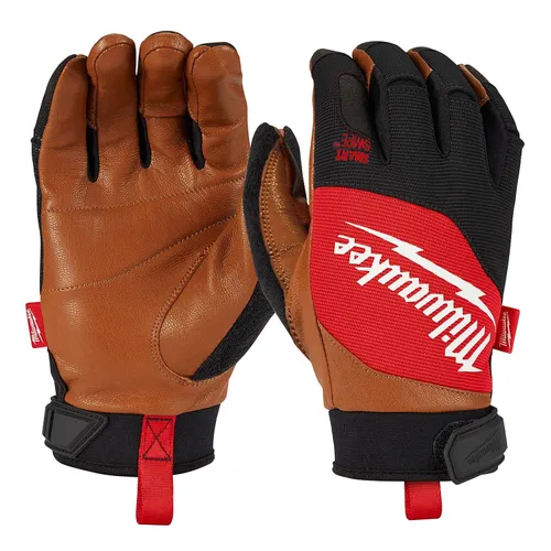 Milwaukee Men's 4932471914 Milwaukee Hybrid Leather Gloves