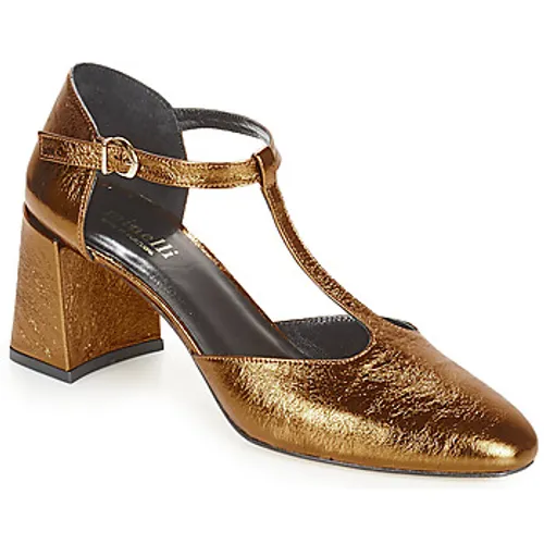 Minelli  GAELANE  women's Court Shoes in Gold