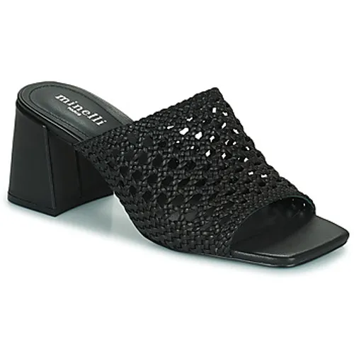 Minelli  SOLINE  women's Mules / Casual Shoes in Black