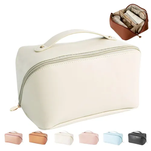 MINGRI Large Capacity Travel Cosmetic Bag for Women