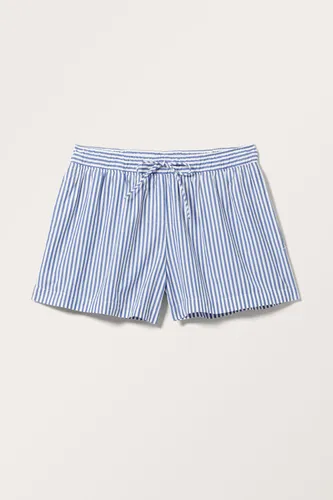 Mini Cotton Shorts - Blue