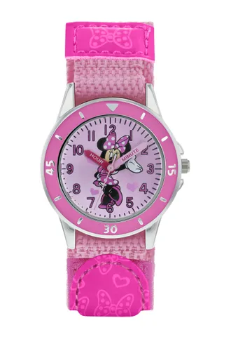 Minnie Mouse Girls Analogue Classic Quartz Watch with