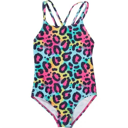 MINOTI Girls Animal Print Swimsuit Multi