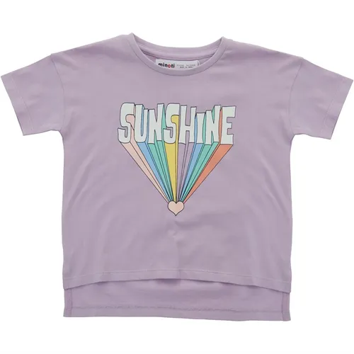 MINOTI Girls Sunshine T-Shirt Lilac