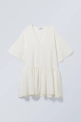 Minou Short Dress - White