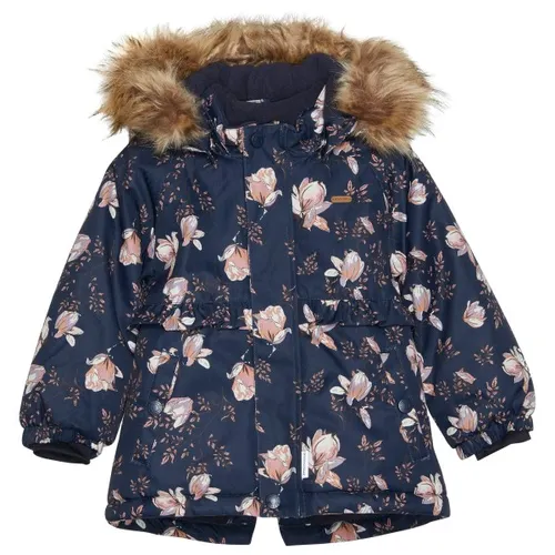 Minymo - Girl's Snow Jacket AOP - Winter jacket