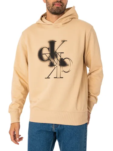 Mirrored Logo Pullover Hoodie
