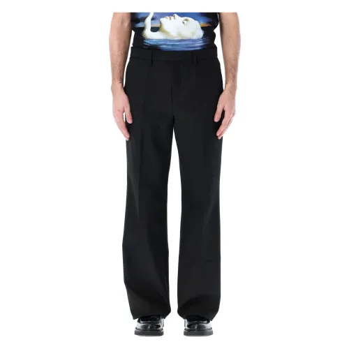 Misbhv , Tailored Black Trousers ,Black male, Sizes: