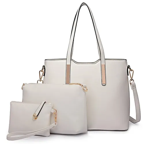 Miss Lulu Handbag Ladies Shopper Shoulder Bag Large Handle