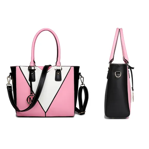 Miss Lulu Ladies’ Chic Top-handle Bag - Luxury Tote
