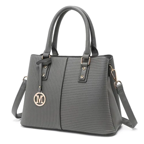 Miss Lulu Women Handbags Top Handle Elegant PU Leather