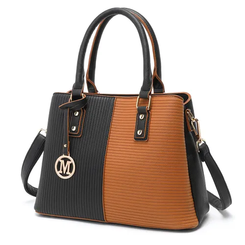 Miss Lulu Women Handbags Top Handle Elegant PU Leather