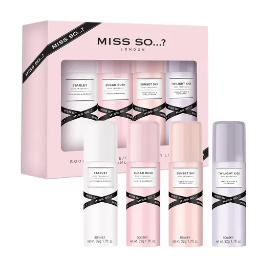 Miss So...? Mini Galore Womens Body fragrance Gift Set