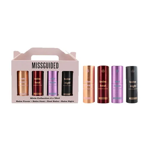 Missguided Babe Mini Collection Eau de Parfum Miniatures Gift Set - 4X10ML