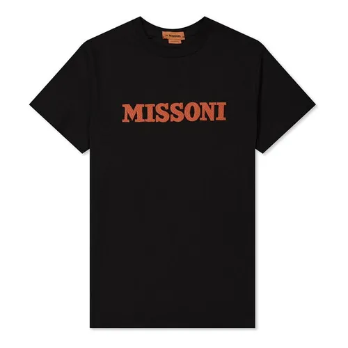MISSONI Boys Logo T Shirt - Black