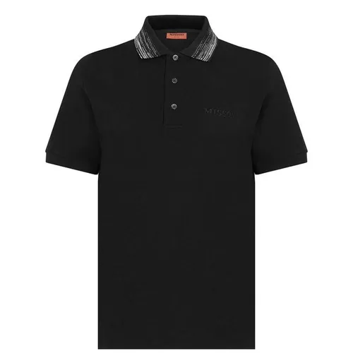 MISSONI Logo Polo Shirt - Black