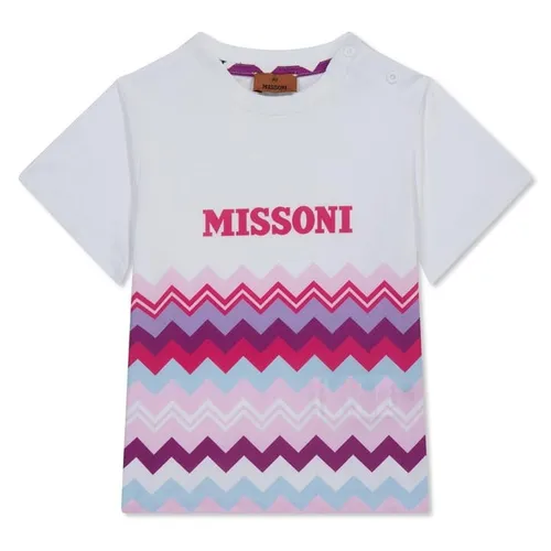 MISSONI Missoni Logo Tee In34 - White