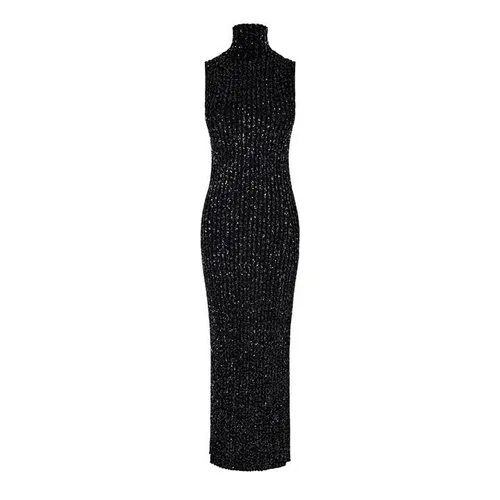 MISSONI Sequined Maxi Dress - Black