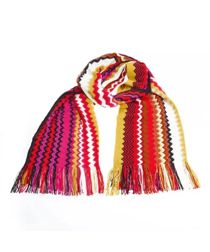 Missoni WoMens Multicolor Wool Scarf - Multicolour - One