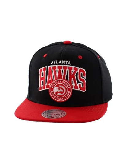 Mitchell & Ness Atlanta Hawks Mens Cap - Red Wool (archived) - One