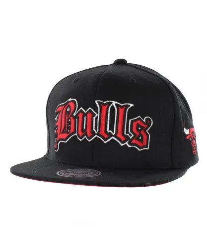Mitchell & Ness Chicago Bulls Mens Cap - Red Wool (archived) - One