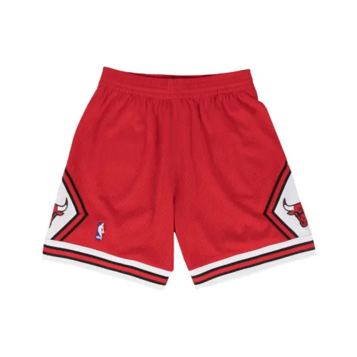 Mitchell & Ness , Chicago Bulls Swingman Shorts ,Red male, Sizes: