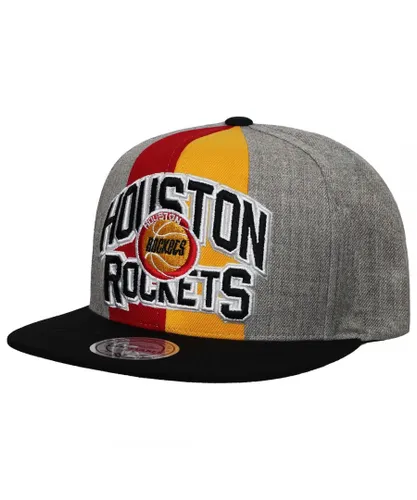 Mitchell & Ness Houston Rockets Mens Cap - Grey - One