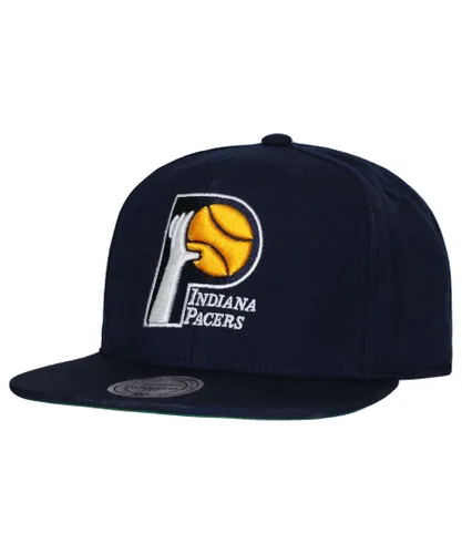 Mitchell & Ness Indiana Pacers Mens Navy Cap - One
