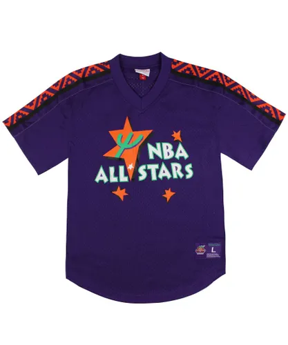 Mitchell & Ness NBA All Star Weekend Pheonix Mens T-Shirt - Purple