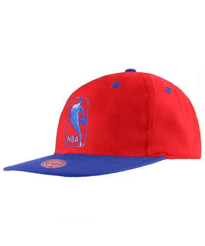 Mitchell & Ness NBA Logo Mens Cap - Red Wool - One