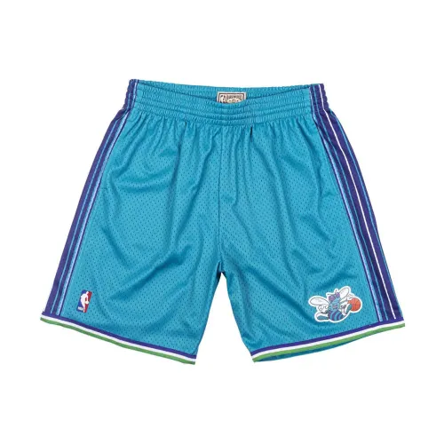Mitchell & Ness , Official NBA Team Shorts Regular Fit ,Blue male, Sizes: