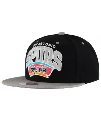 Mitchell & Ness San Antonio Spurs Mens Cap - Grey Wool (archived) - One
