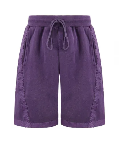 Mitchell & Ness Washed Out Mens Purple Swigman Shorts Cotton
