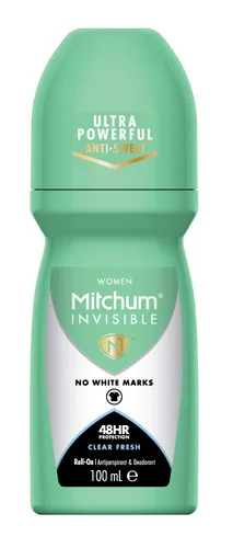 Mitchum Invisible Women 48HR Protection Roll On Deodorant &