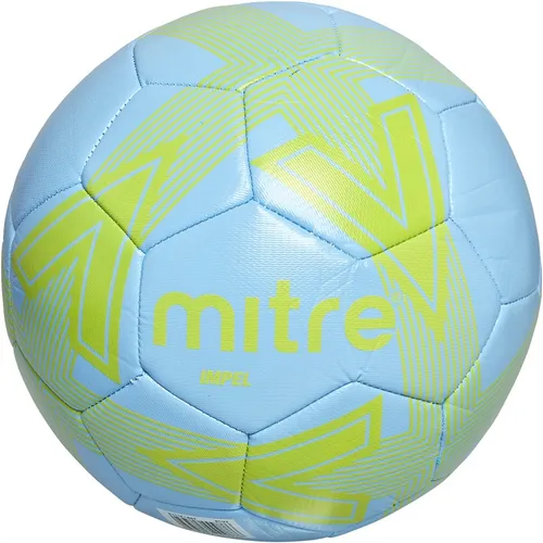 Mitre Impel One Training Football Sky Blue/Fluorescent Yellow