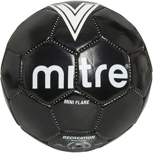 Mitre Mini Flare Mini Football White/Black