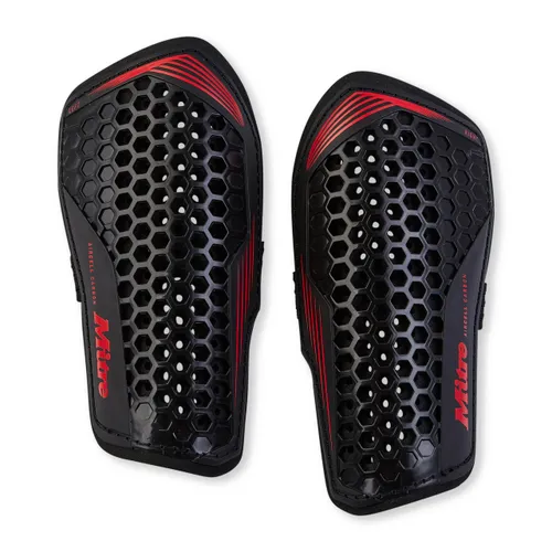 Mitre Unisex-Adult Aircell Carbon Slip Shin Guards