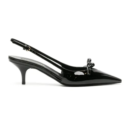 Miu Miu , Women's Shoes Pumps Black Ss24 ,Black female, Sizes: