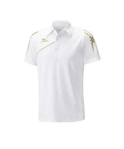 Mizuno DryLite Mens White Polo Shirt