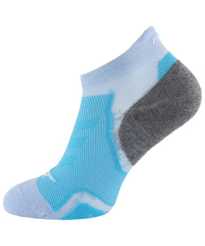 Mizuno DryLite Race Low Mens Blue/Grey Running Socks