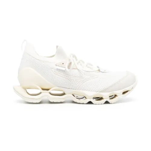 Mizuno , Snow/White Wave Prophecy ß Sneakers ,White male, Sizes: